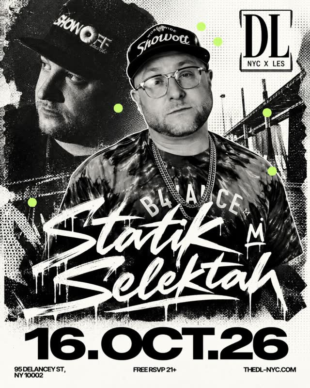 @statikselekt is taking over the rooftop decks at The DL.