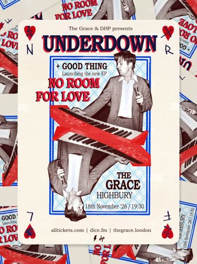 Underdown 'No Room For Love' EP Launch Show