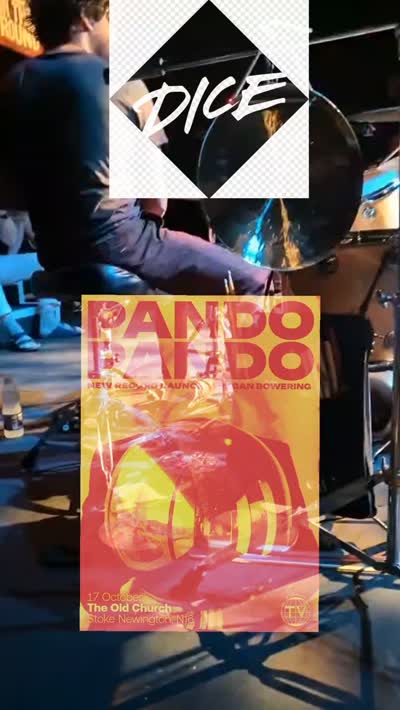 PANDO PANDO @reganalana @theoldchurchn16 on October 17! Drumming - electronics - abstractions - magic