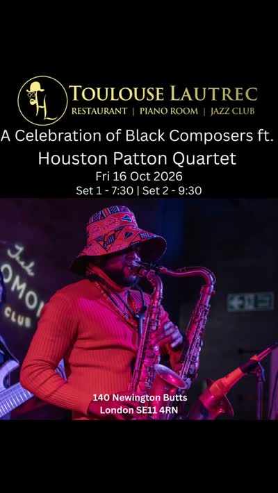 A Celebration of Black Composers ft. Houston Patton Quartet