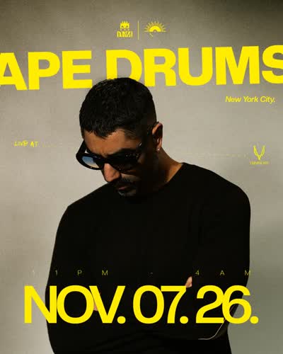 Danza & Solara Sounds join forces with Unveiled to bring @apedrums to New York City