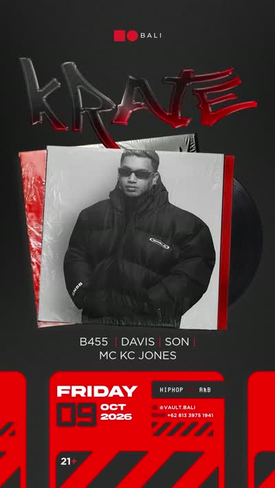 KRATE - FRIDAY 9 OCTOBER
