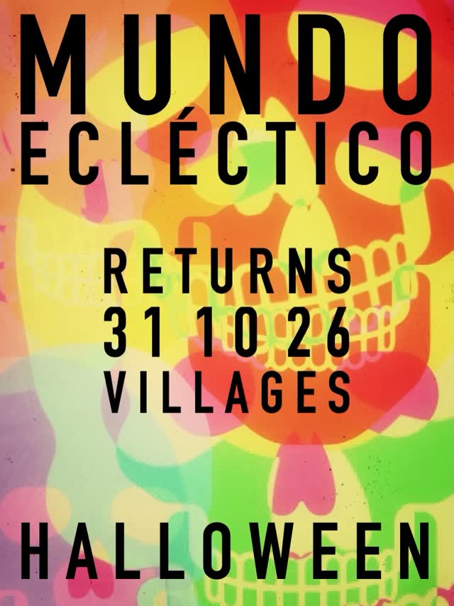 MUNDO E returns to @VillagesTaproom - HALLOWEEN
