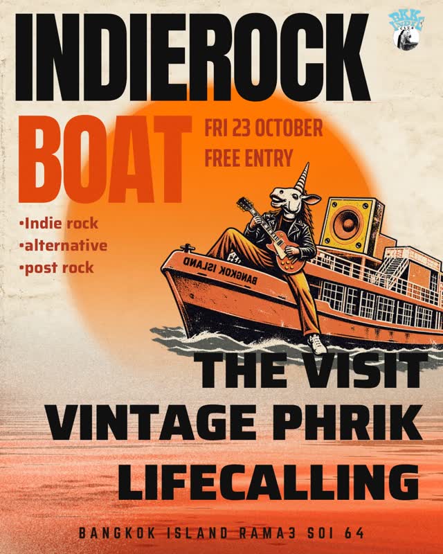 INDIEROCK BOAT