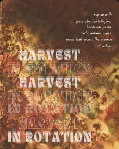 Harvest Themed Night with Jesse Albertini
