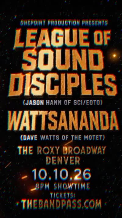 League of Sound Disciples + Wattsananda are bringing something special to the room