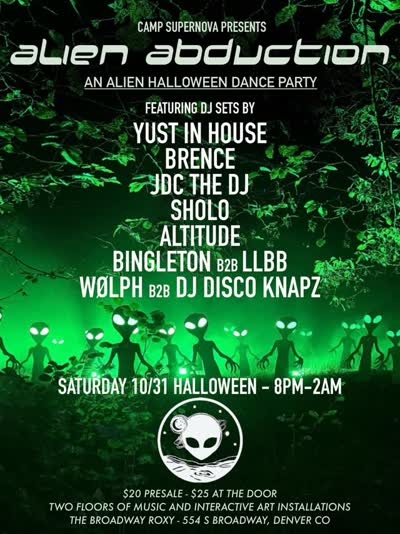 Halloween Alien Abduction