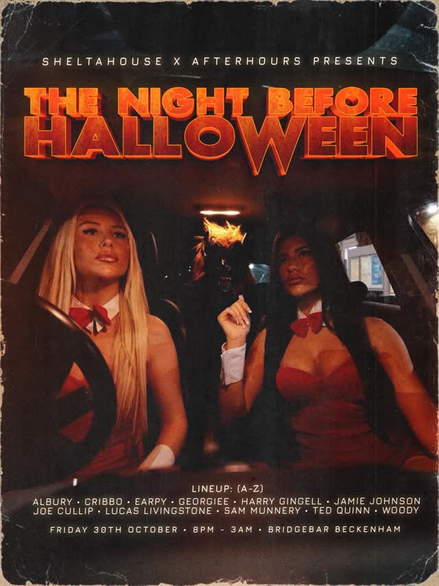 THE NIGHT BEFORE HALLOWEEN
