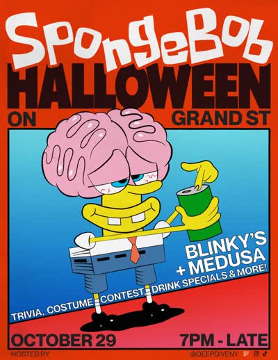 Spongbob Halloween Bash