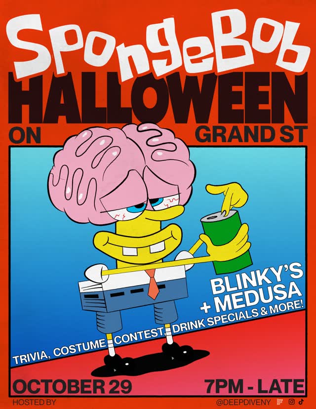 Spongbob Halloween Bash