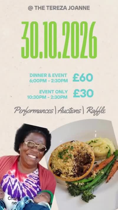 Dinner & Event with Tereza Joanne
