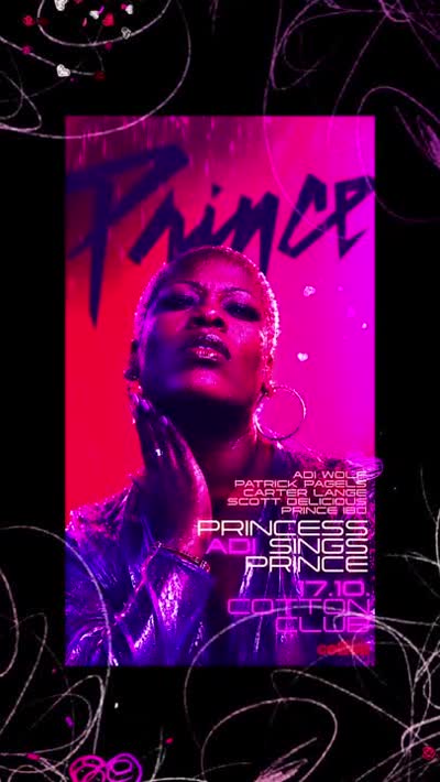 Princess Adi Sings Prince