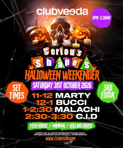 Serious Shapes Halloween Weekender