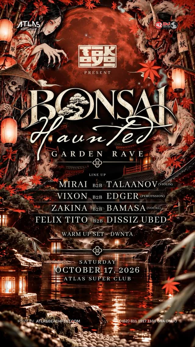 -BONSAI HAUNTED GARDEN RAVE-