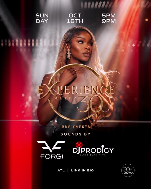 EXPERIENCE AFTER 30 RNB EVENTS