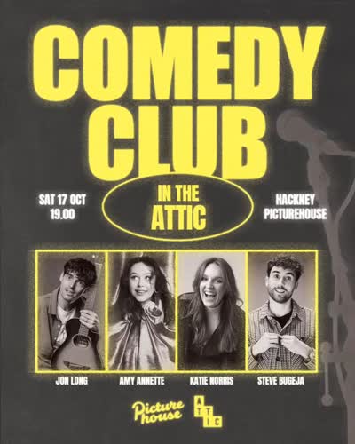 Stand up comedy night with Katie Norris, Amy Annette, Jon Long and MC Steve Bugeja