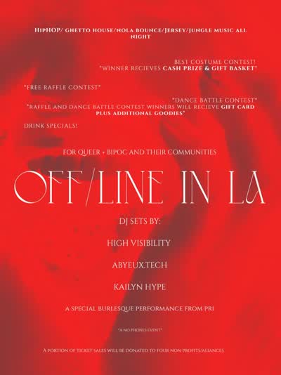 OFF/LINE IN LA: HALLOWEEN EDITON