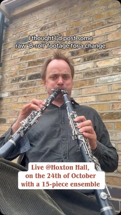 Double-clarinet improvisation practice / Mystic Mood Concert