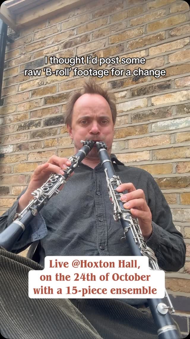 Double-clarinet improvisation practice / Mystic Mood Concert