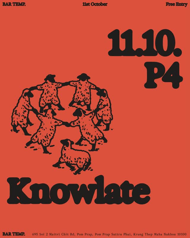 Free entry - P4, Knowlate