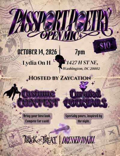 Passport Poetry October Edition