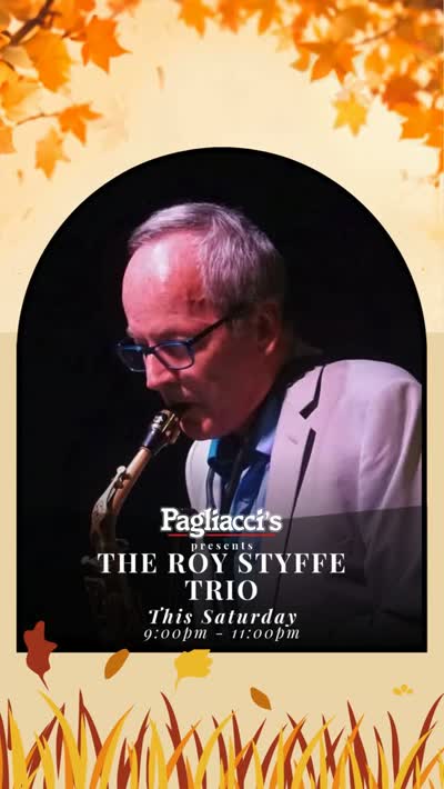 Pagliacci's presents The Roy Styffe Trio