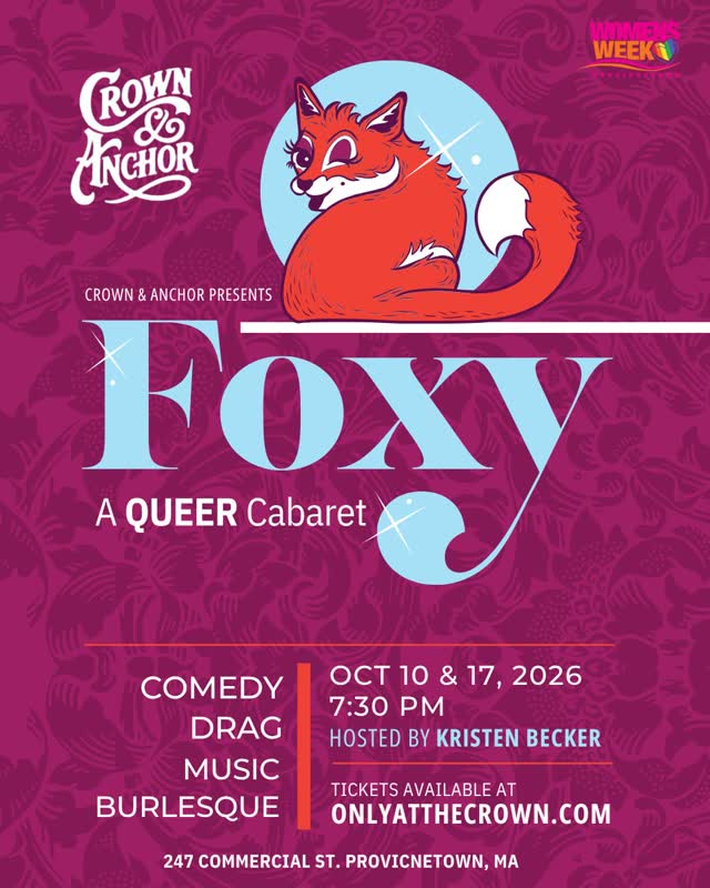 @foxyptown returns for WOMEN'S WEEK with host @kristenbeckercomedy!!️ Comedy • Drag • Music • Burlesque