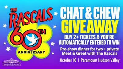 The Rascals Concert & Meet & Greet Giveaway