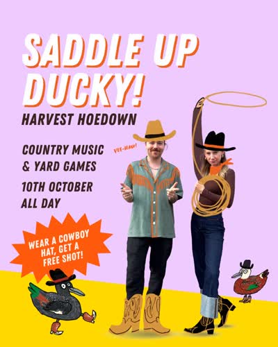 SADDLE UP DUCKY! HARVEST HOEDOWN