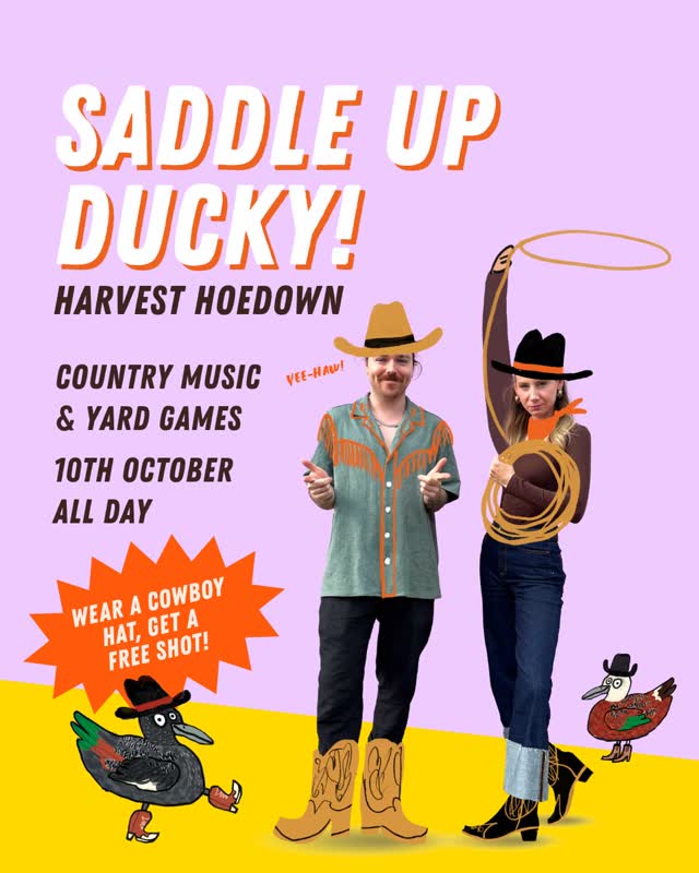 SADDLE UP DUCKY! HARVEST HOEDOWN