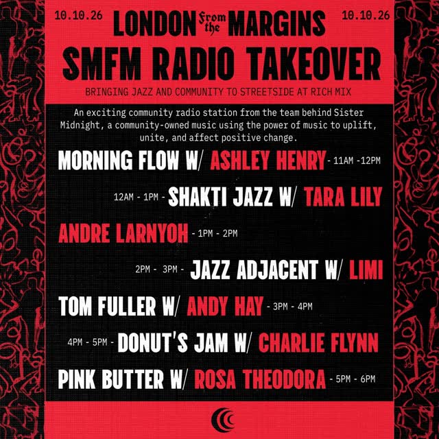 @sistermidnightldn x RICH MIX – @sistermidnightfm RADIO TAKEOVER