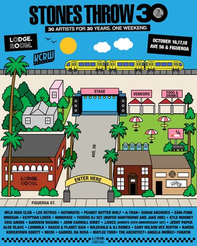 Stones Throw 30th Anniversary Festival OUTDOORS