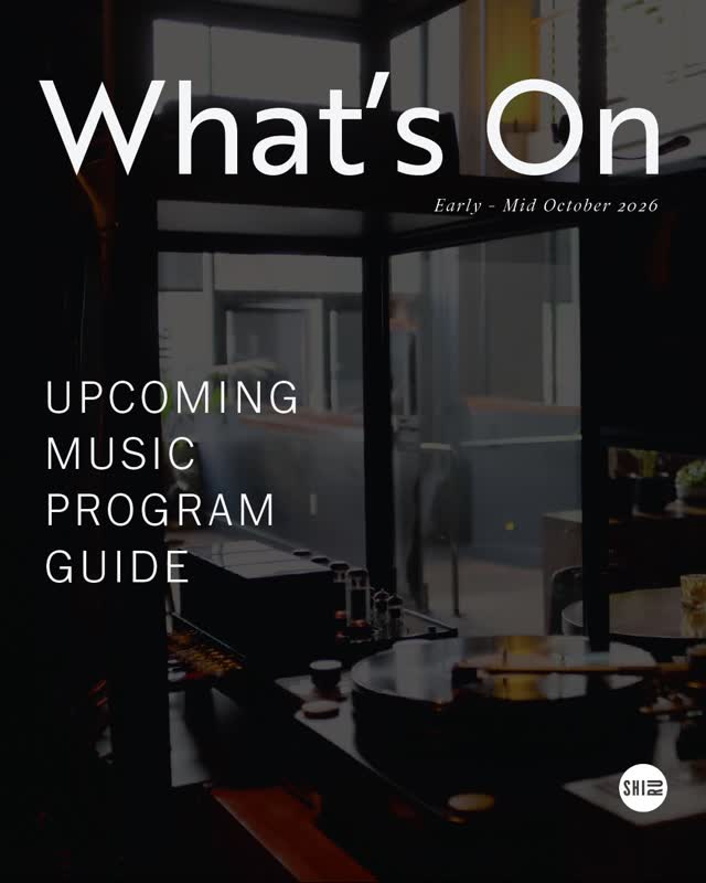 Upcoming Music Programming. Early October 2026.