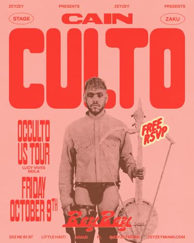 Cain Culto performance