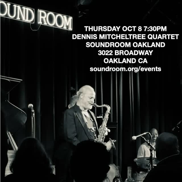 Dennis Mitcheltree Quartet at Soundroom