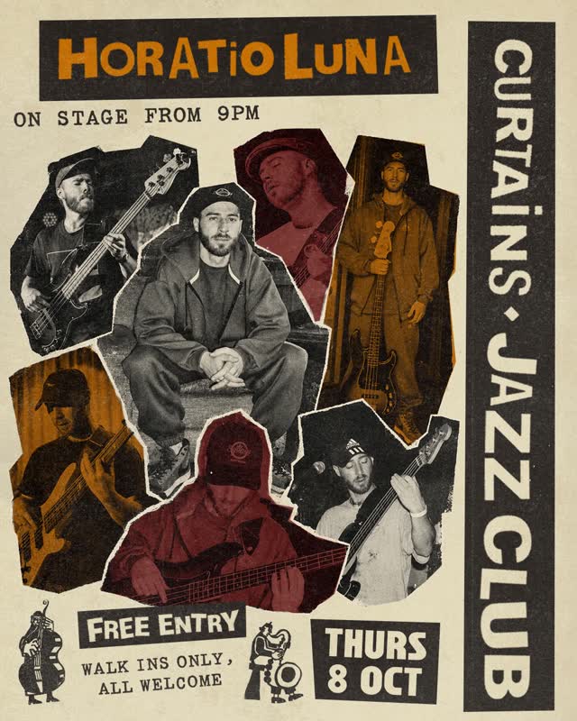 Horatio Luna at Curtains Jazz club