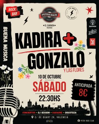 UNA NOCHE DE INDIE, ROCK ALTERNATIVO Y EMO EN VALENCIA