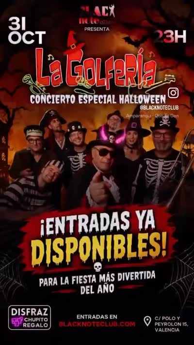 HALLOWEEN SE VA DE FIESTA CON LA GOLFERÍA
