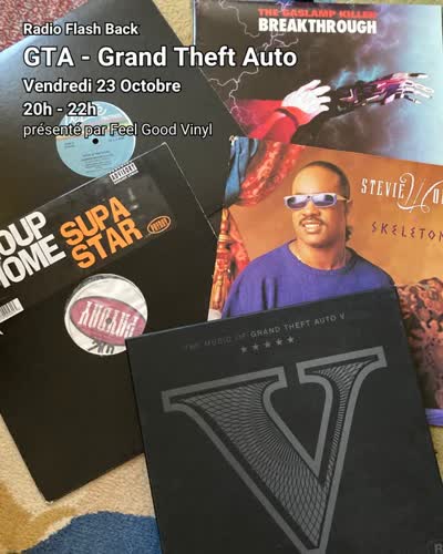 GTA Radio Flashback — Session 100% vinyle