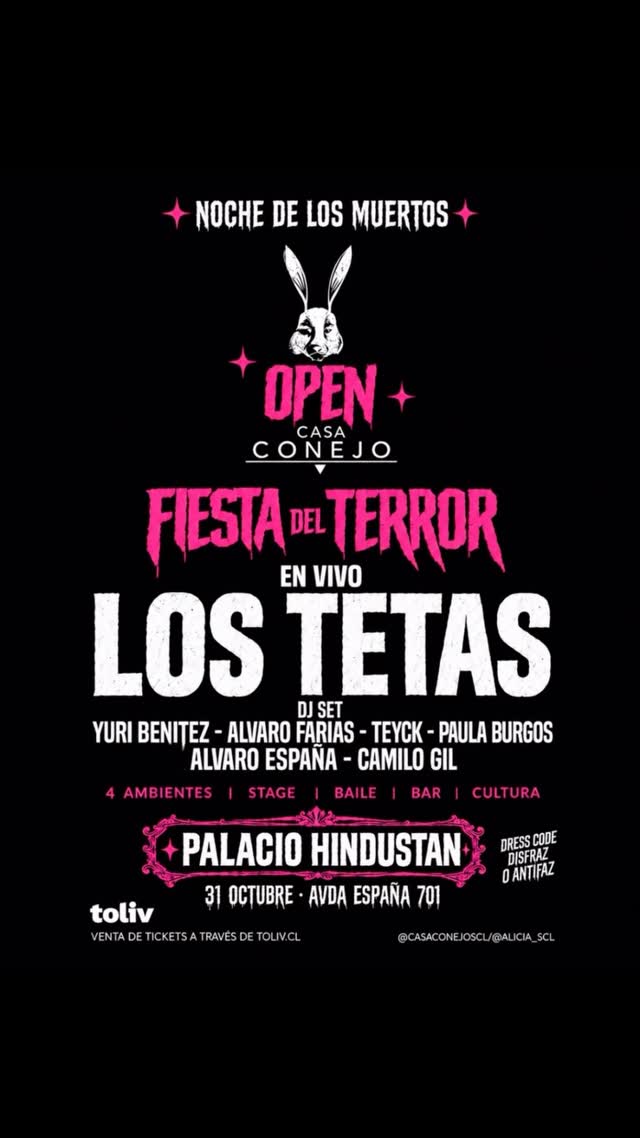 RABBIT NIGHT - FIESTA DEL TERROR / NOCHE DE LOS MUERTOS EN PALACIO HINDUSTAN