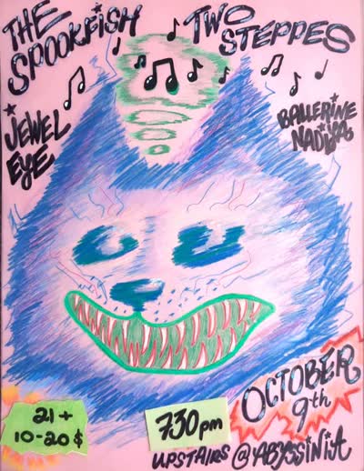 flyer for philly show this Friday (10/9)!