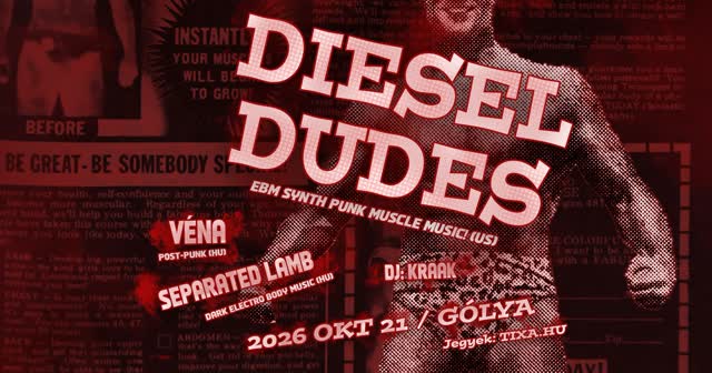 DIESEL DUDES - EBM SYNTH PUNK MUSCLE MUSIC