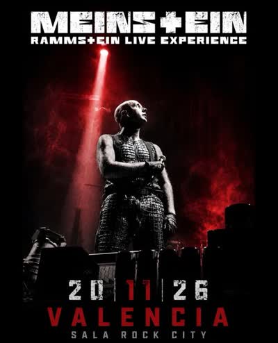 ¡Estamos de vuelta, Valencia! Una noche de puro Rammstein.