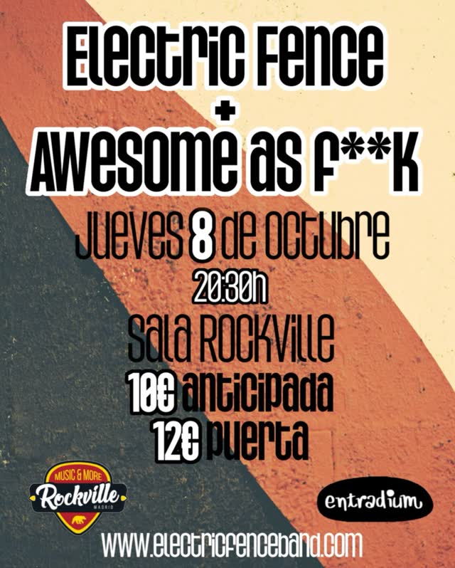 ELECTRIC FENCE + AWESOME AS F**K: TRIBUTO A GREEN DAY