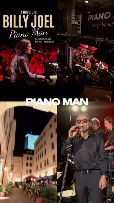 PIANO MAN - A Tribute to BILLY BILLY Billy Joel