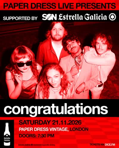 PAPER DRESS LIVE PRESENTS congratulations