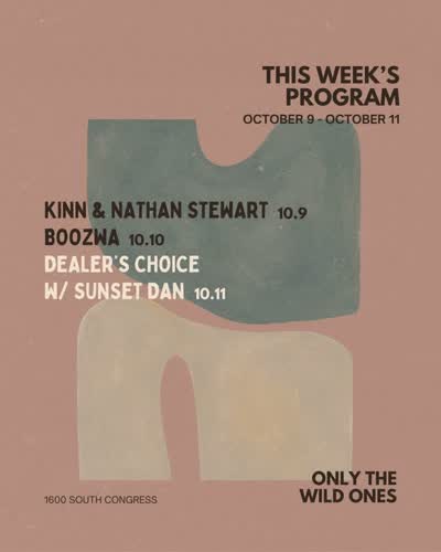 This week’s sounds in The Garden