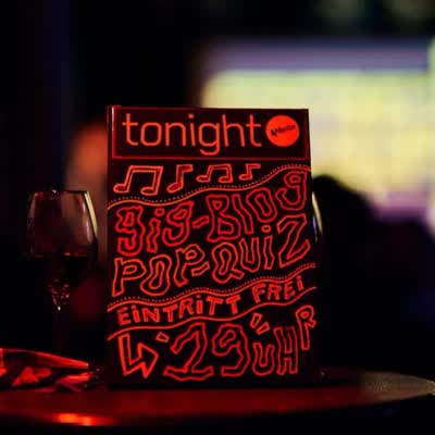 tonight gig-Blog POP-QUIZ