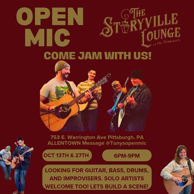 Very first open mic @storyvillelounge