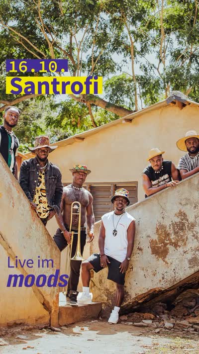 Santrofi – 16.10. live at Moods